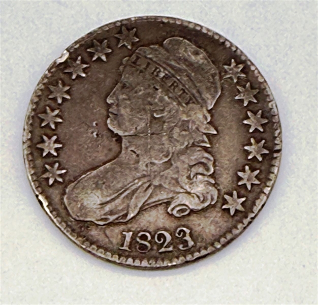 1823 Capped Bust Half Dollar Type 1