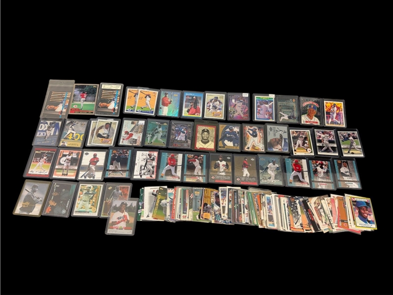 (158) Ken Griffey Jr. Baseball Cards: Base and Inserts
