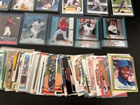 (158) Ken Griffey Jr. Baseball Cards: Base and Inserts