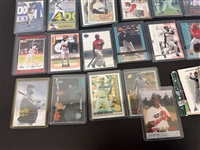(158) Ken Griffey Jr. Baseball Cards: Base and Inserts