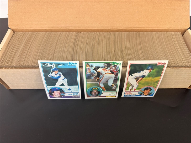 1983 Topps Complete Set NM-M: Sandberg, Gwynn, Boggs