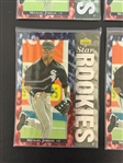 (6) 1994 UD Star Rookies Michael Jordan Baseball Cards #19