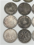 Group of Mexico Silver Pesos
