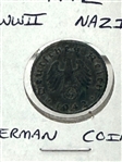 (9) Group of Germany Coins: Imperial, Weimar, Third Reich