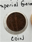 (9) Group of Germany Coins: Imperial, Weimar, Third Reich