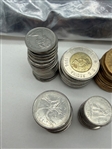 Group of New Canada Coins