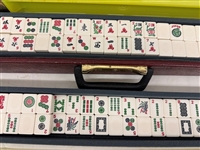 Mahjong Set With Extra Holders in Case