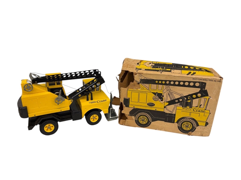 Tonka Mighty Mobile Crane No. 3940 In Original Box