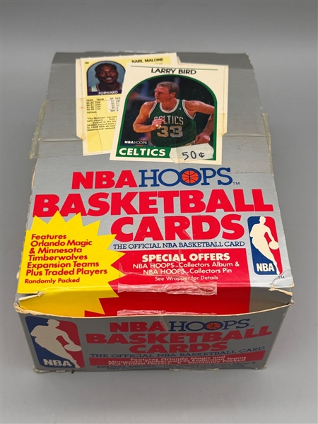 1989 Hoops Basketball Factory Box 48 Unopened Packs