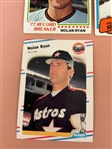 (11) Nolan Ryan Baseball Cards; 1972 Topps #595