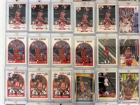 Large Group of Michael Jordan Memorabilia Including (50) Cards, Magazines, Cologne