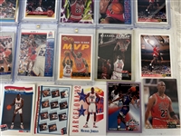 Large Group of Michael Jordan Memorabilia Including (50) Cards, Magazines, Cologne