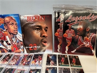 Large Group of Michael Jordan Memorabilia Including (50) Cards, Magazines, Cologne