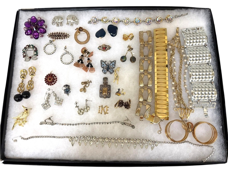 Group of Costume Jewelry Some Signed