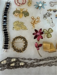 Group of Costume Jewelry Some Signed
