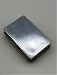 .800 Silver Repousse Galante Scene Snuff Box
