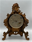 Golden Novelty Mfg. Co. Bronze Figural Table Clock