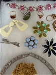 Group of Costume Jewelry Some Signed