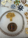 Group of Costume Jewelry Some Signed