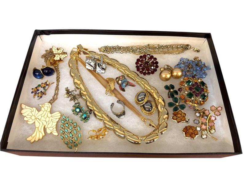 Group of Costume Jewelry Some Signed