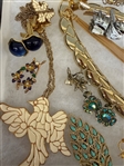 Group of Costume Jewelry Some Signed