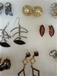 (21) Pairs of Vintage Earrings: Monet, Others