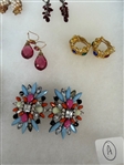 (21) Pairs of Vintage Earrings: Monet, Others