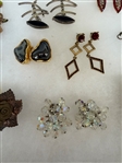 (21) Pairs of Vintage Earrings: Monet, Others