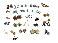 (28) Pairs of Vintage Costume Earrings: Swarovski, Napier, Others