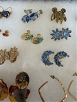(30) Pairs of Costume Earrings: Faberge, Hollycraft, Others