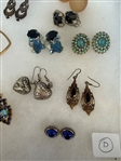 (30) Pairs of Costume Earrings: Faberge, Hollycraft, Others