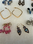 (30) Pairs of Costume Earrings: Faberge, Hollycraft, Others