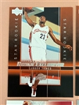 (6) Lebron James Rookie Cards