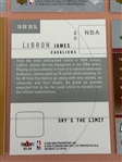 (6) Lebron James Rookie Cards