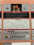 (6) Lebron James Rookie Cards