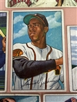 (6) 1950's Bowman, Topps Baseball Cards; With Autographed Minnie Minoso