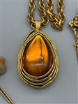 (3) Statement Costume Necklaces: Style of Florenza, Accessocraft