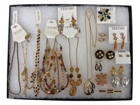 (17) Pieces of Trifari Jewelry