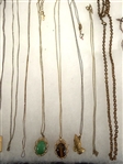 Large Tray of Gold Filled Jewelry