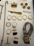 Large Tray of Gold Filled Jewelry