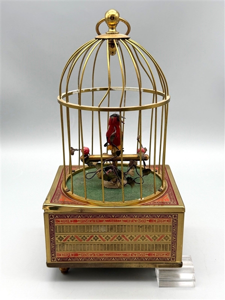 Karl Griesbaum Bird Automaton in Working Condition