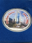 (2) World Trade Center's .999 Silver Round Coins National Collectors Mint