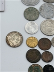 (39) Group of Foreign Coins: Including Silver From Haiti, Austria, Netherlands