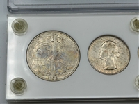 (2) 1936 Uncirculated U.S. Coin Sets, (3) 1987 Proof U.S. Coin Sets