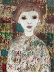 Mixed Media Portrait on Board