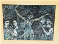 Batik Artwork Framed Signed Craver
