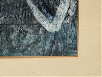 Batik Artwork Framed Signed Craver