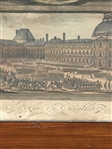 Charles Levachez 1802-04 Napoleon Copper Engraving Hand Colored as The First Consul of France