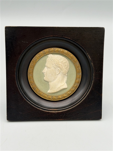 Napoleon Bonaparte Porcelain Portrait Medallion