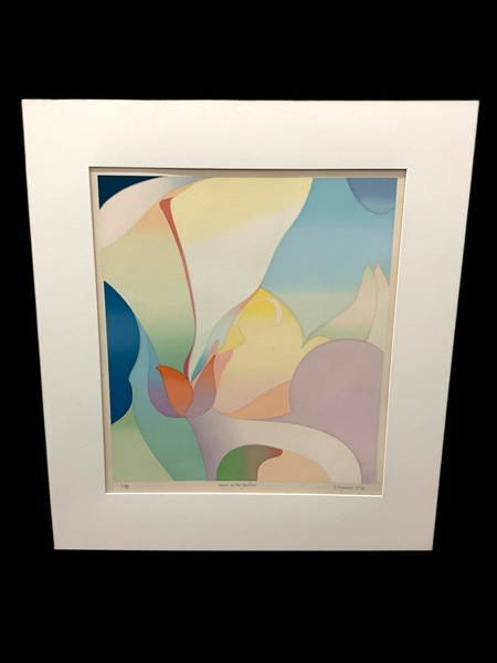 Eugenie Torgenson Serigraph "Down in the Garden"